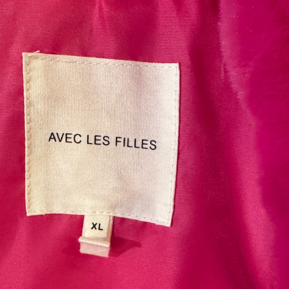 Avec Les Filles Vibrant Pink Faux Fur Jacket - Picture 3 of 9